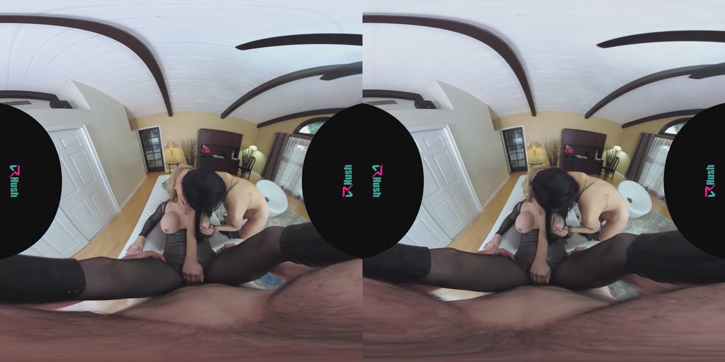 VRHUSH Naughty threesome with Nina Hartley and Eva Yi