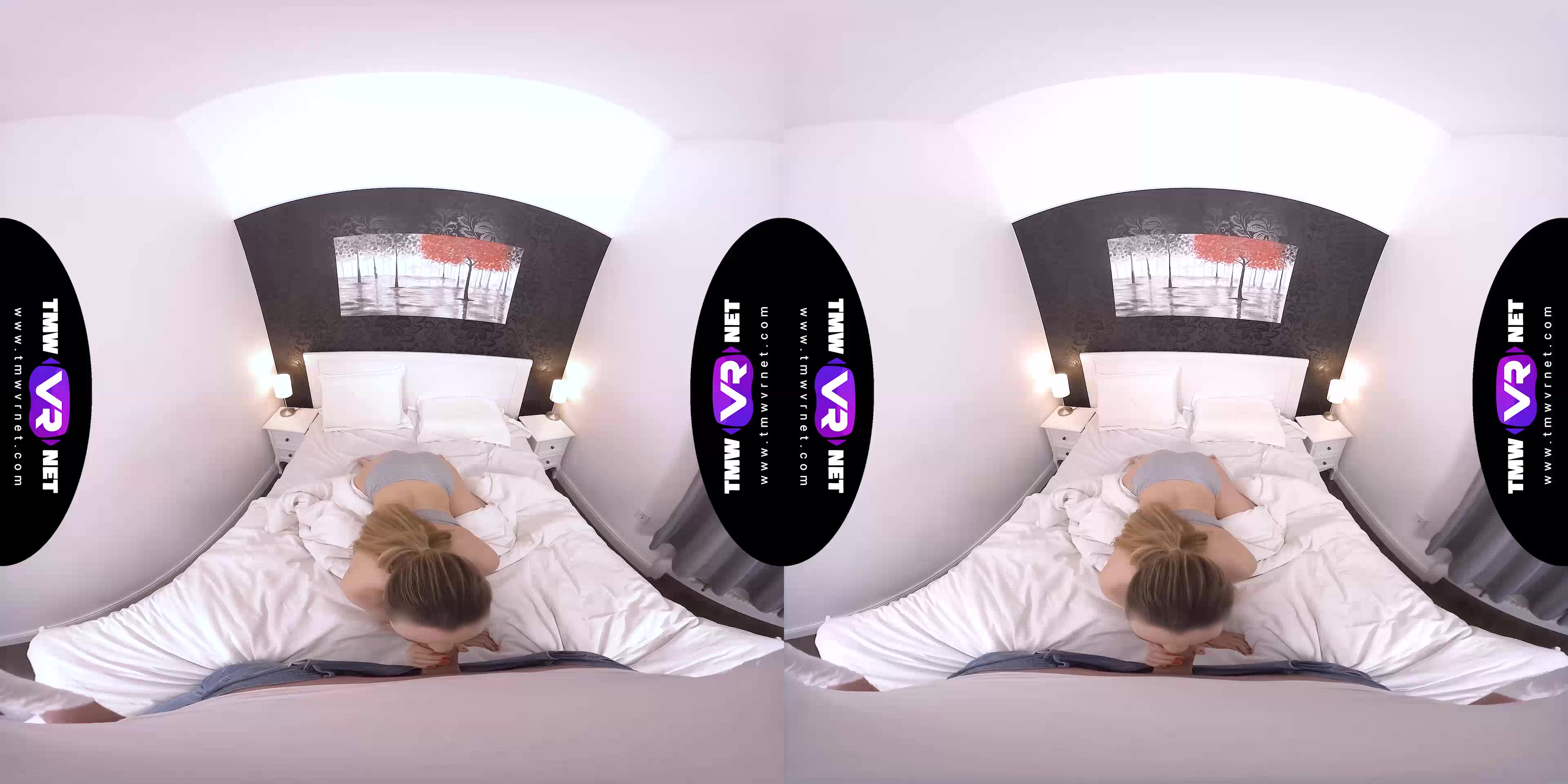 Lad wakes Beauty up for sex
