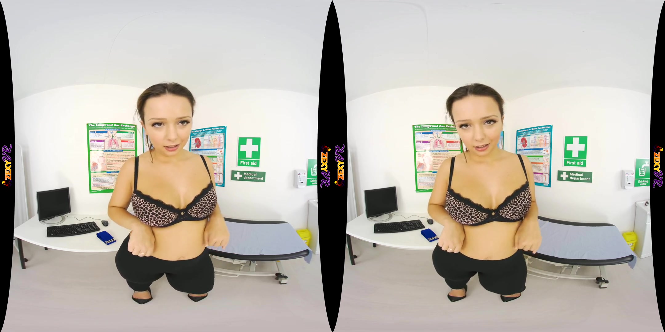 Alice Katz in Examine My Uniform - ZexyVR