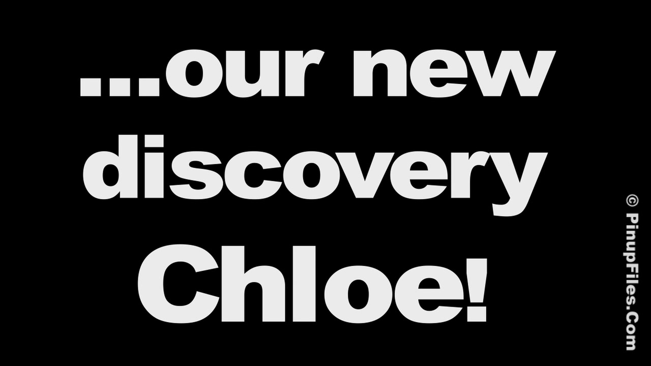 Chloe - PinupFiles Test Studio 1