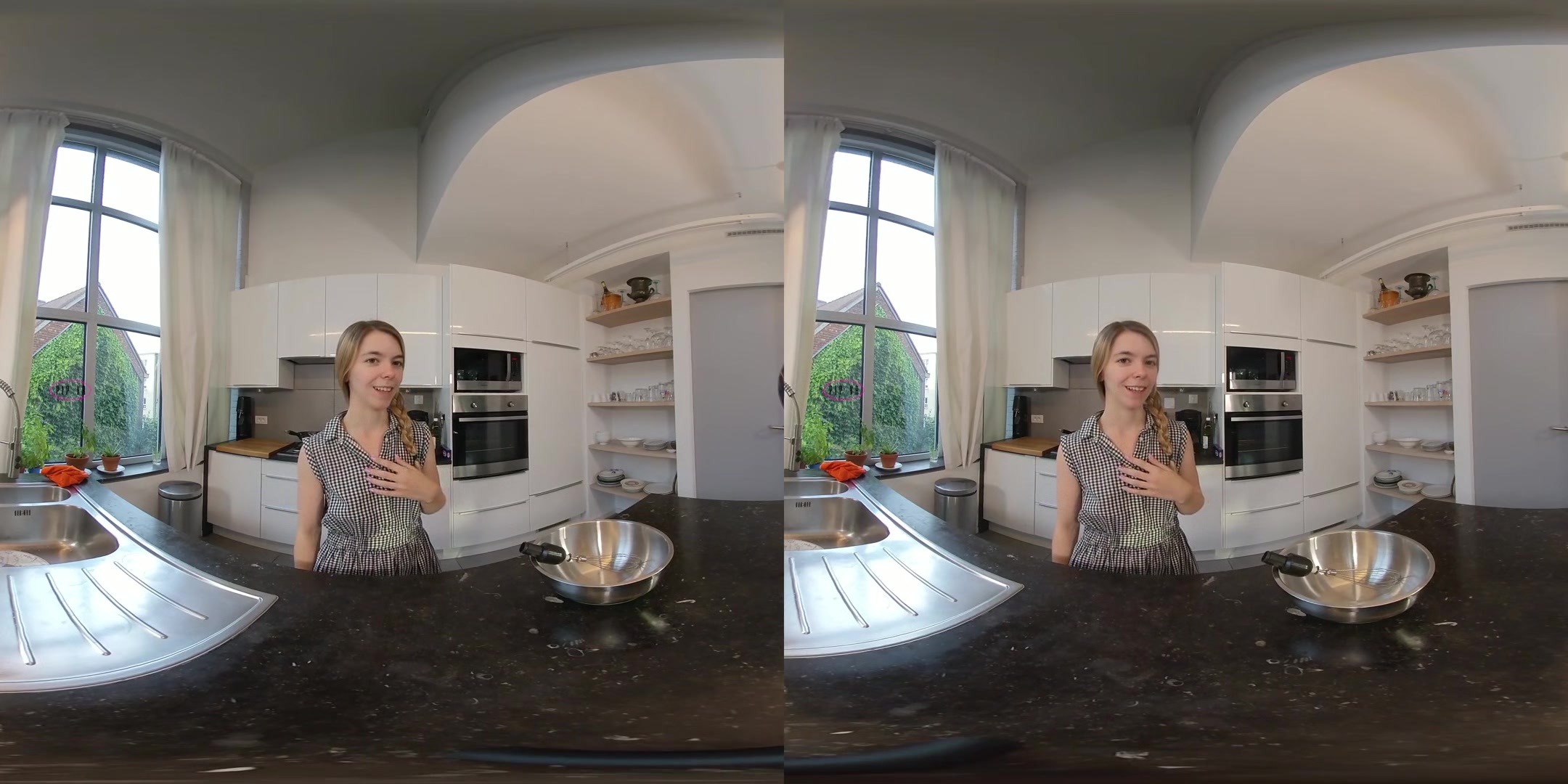 Cooking with Lina - Cute Amateur Solo - PIP VR - SexLikeReal