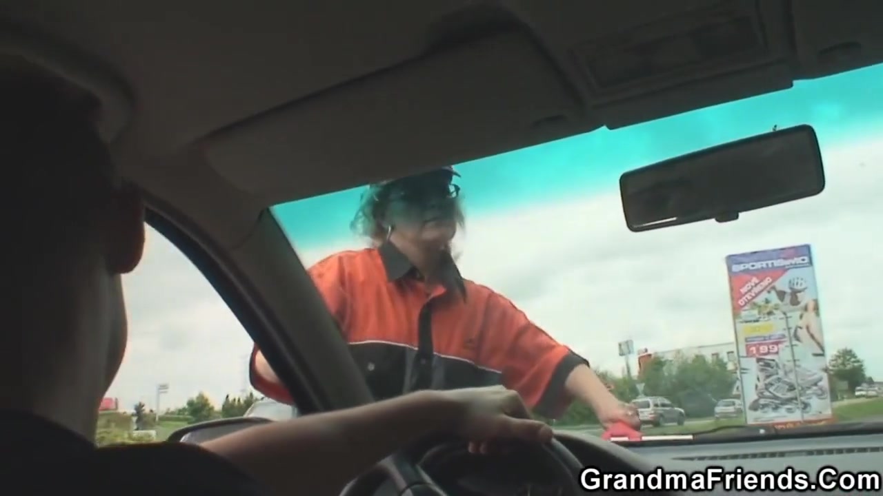 Guys Pick Up And Fuck Hot Grandma In The Fields