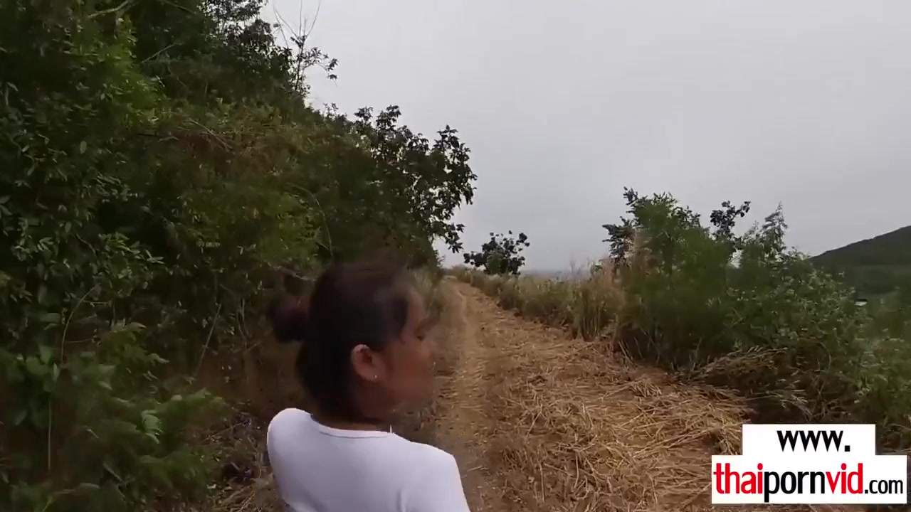 Amateur Thai teen 18+ Cherry Fucked By A Big White Cock Fro