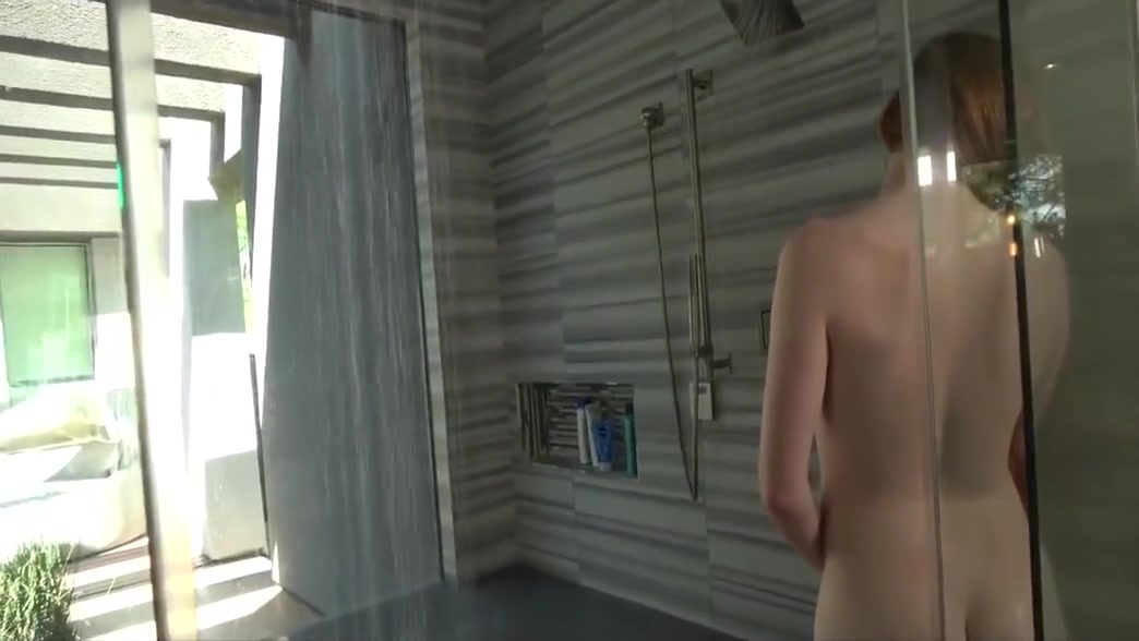 Red Hot Ginger Babe Showing Off!