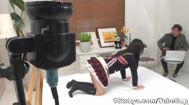 Miina Kotaki lovely Asian babe fucks in sexy costume