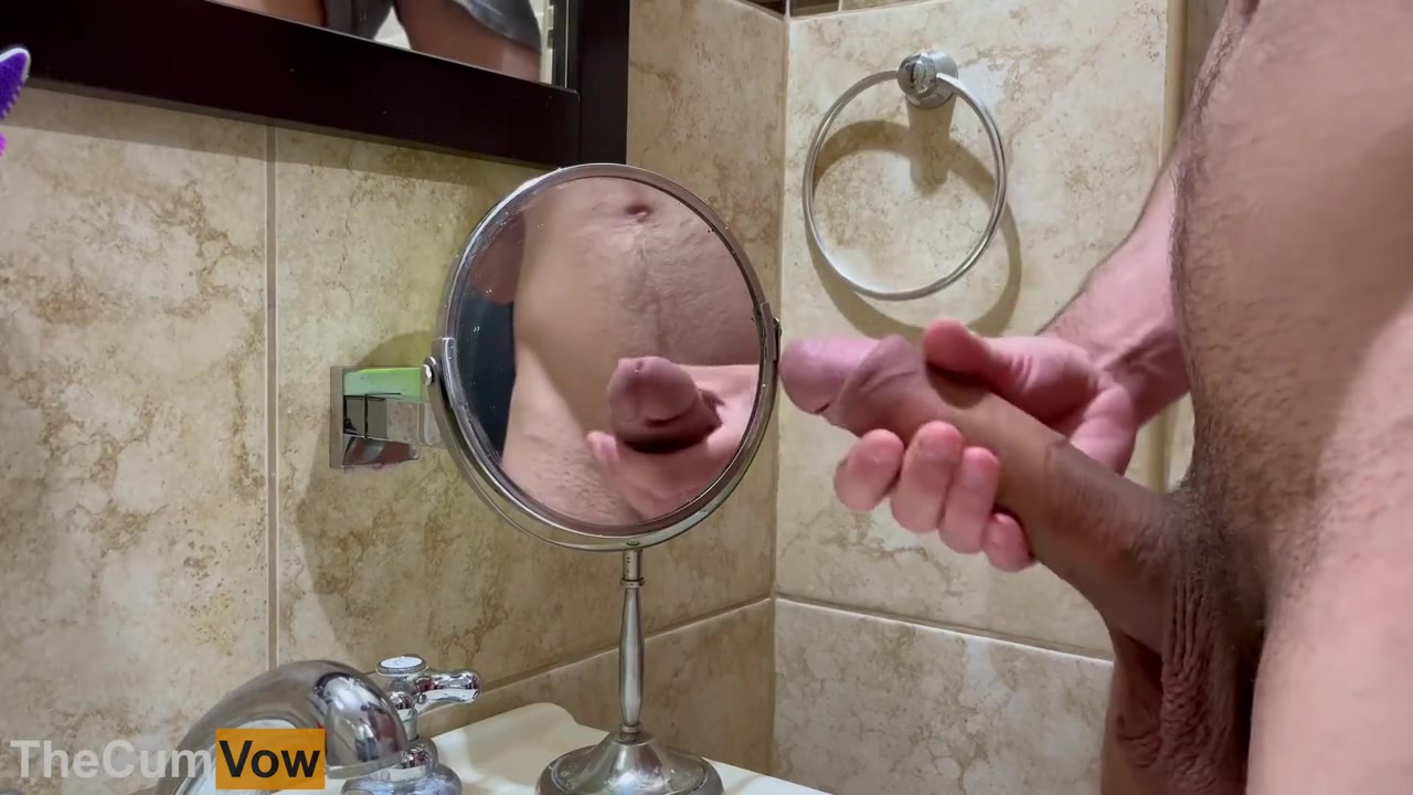 Cumming To The Mirror