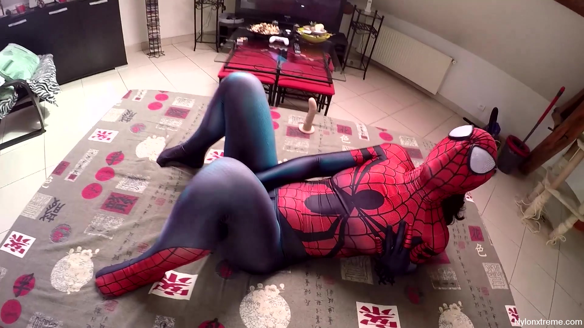 114 Missy Charme Nora Luxia Wonder Vs Spidergirl - Sex Movies Featuring Sexy Tights