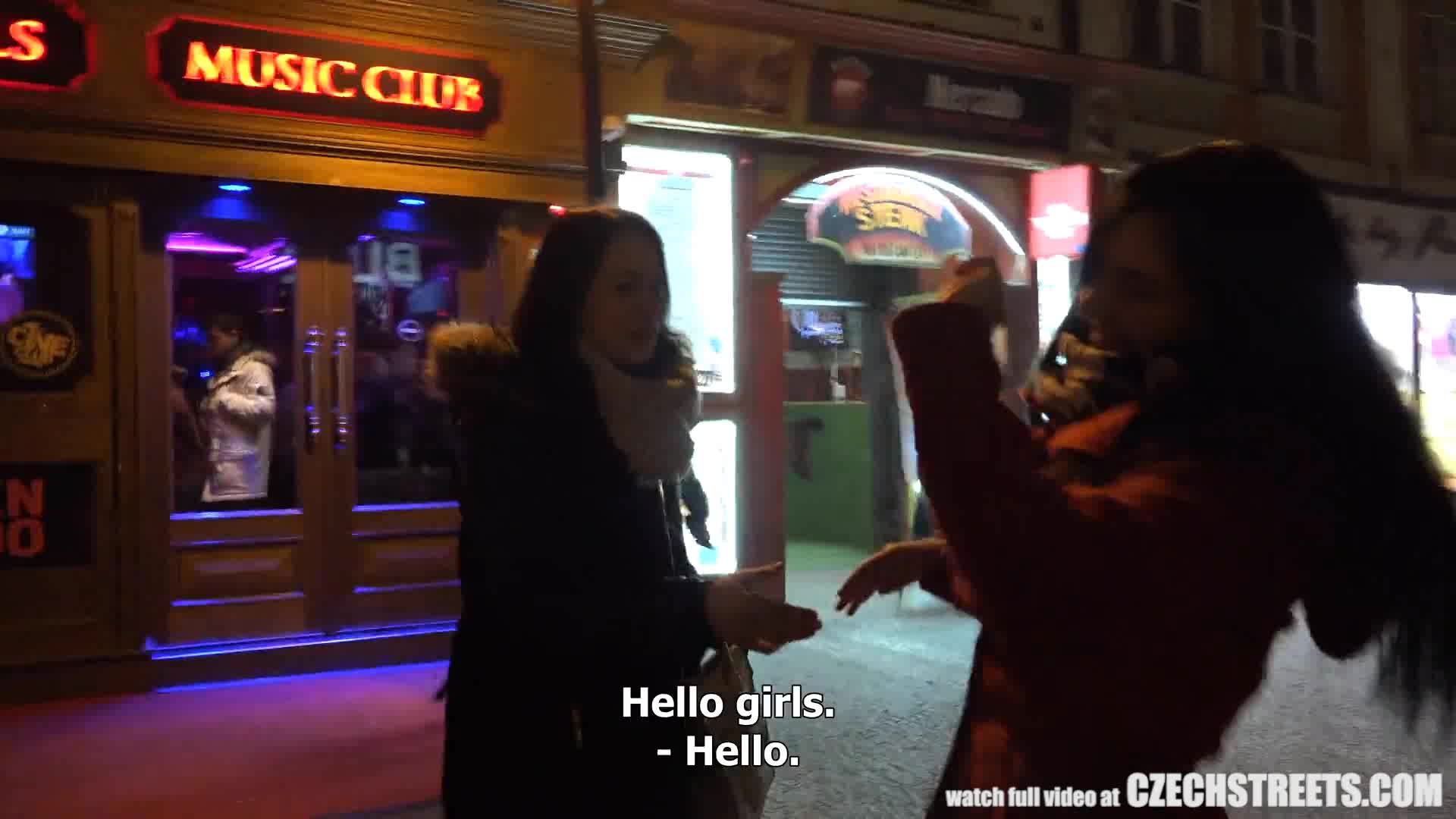 Czech Streets - I Picked up Girl in front of Prague Bar