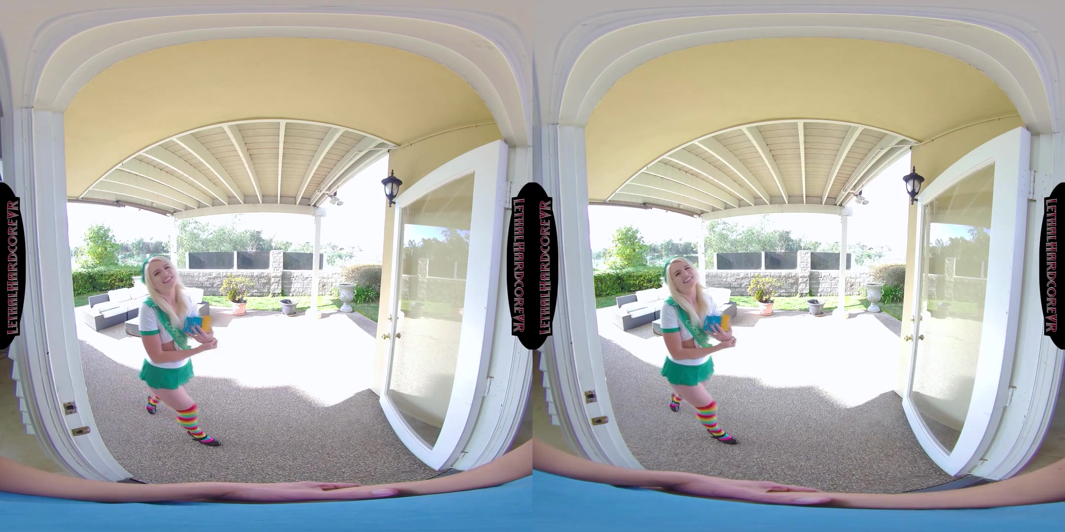 Girlscout Nikki Has a Very Sweet Nookie - Cute Blonde Pornstar Nikki Sweet Hardcore POV VR