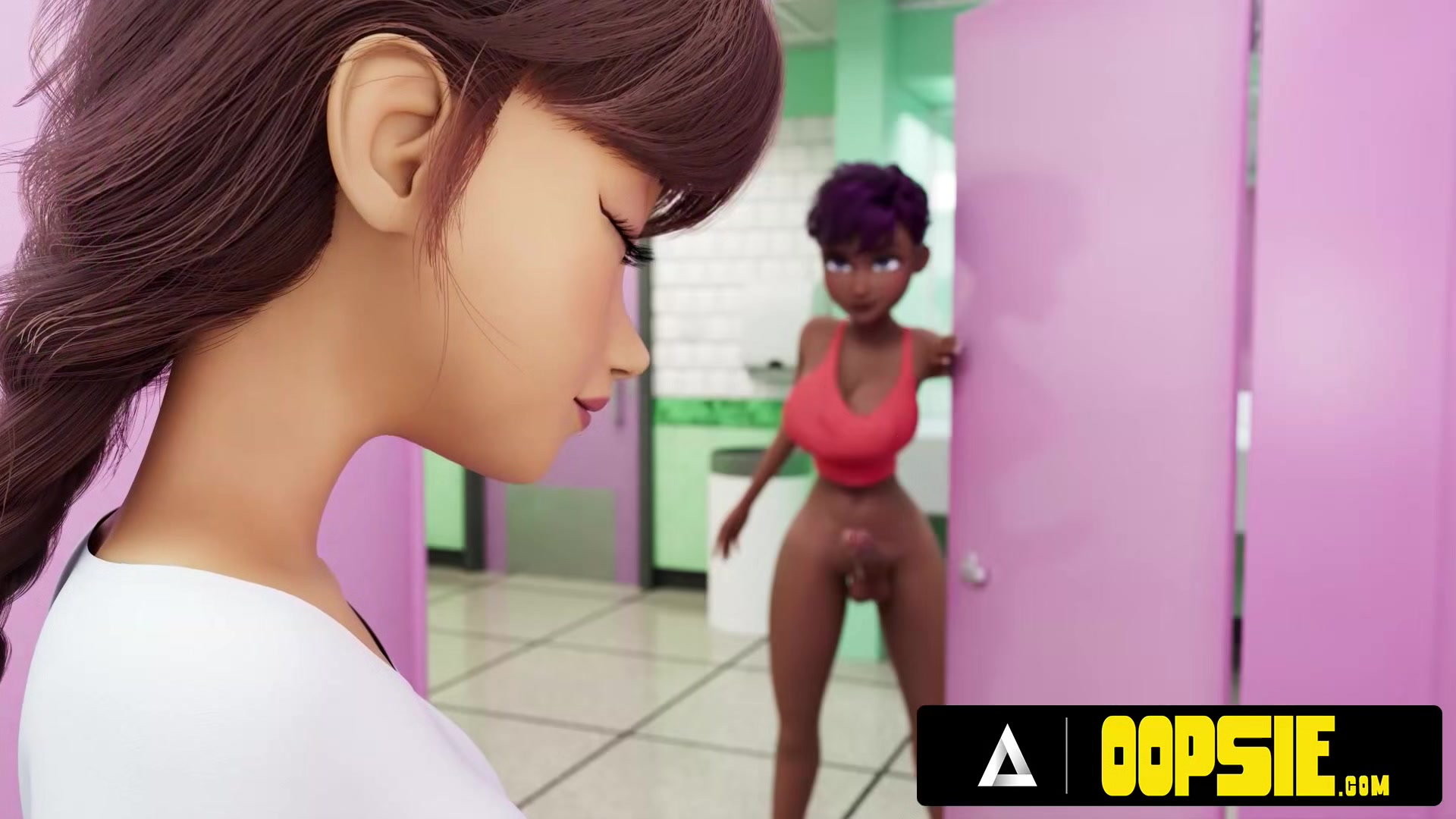 OOPSIE - Raunchy Futa Fuck-Fest With Massive Loads Of Cum During Gloryhole Fun ANIMATED PORN
