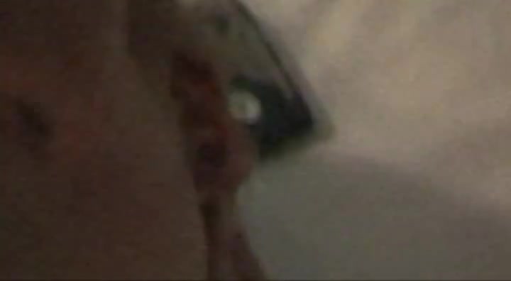 Real czech blonde with black dildo