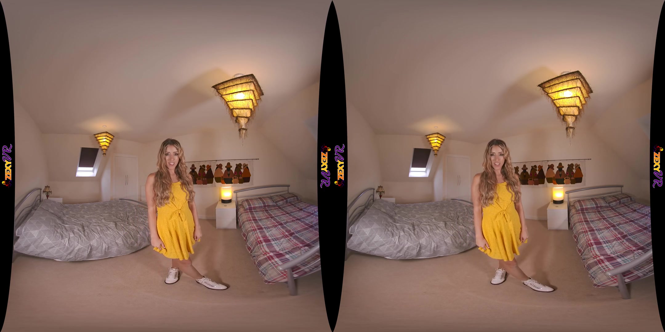 Private Tease - Busty Blonde Babe Solo Striptease