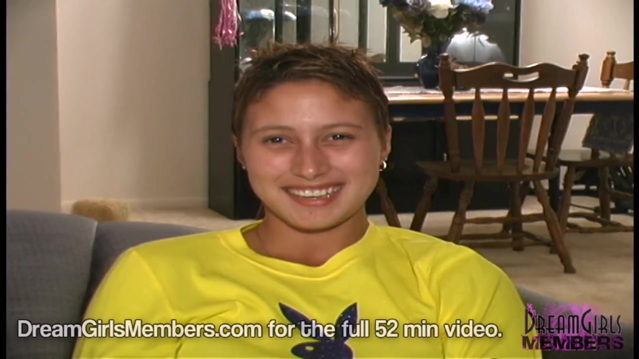 Short Haired Jillian In Her First & Only Shoot - DreamGirlsMembers
