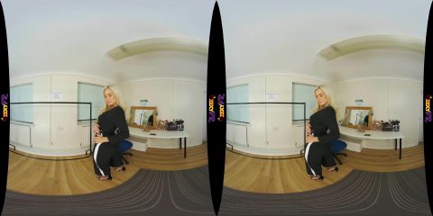 Reflections - Big Tit Blonde Solo Tease - SexLikeReal