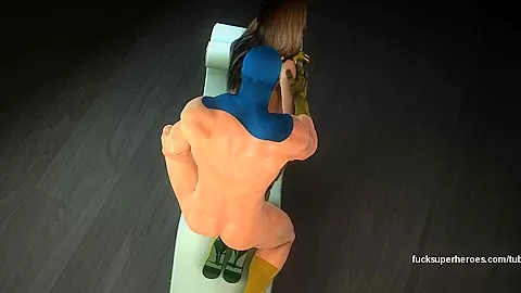 Cyclops fucks this wet juicy xmen slut hard!