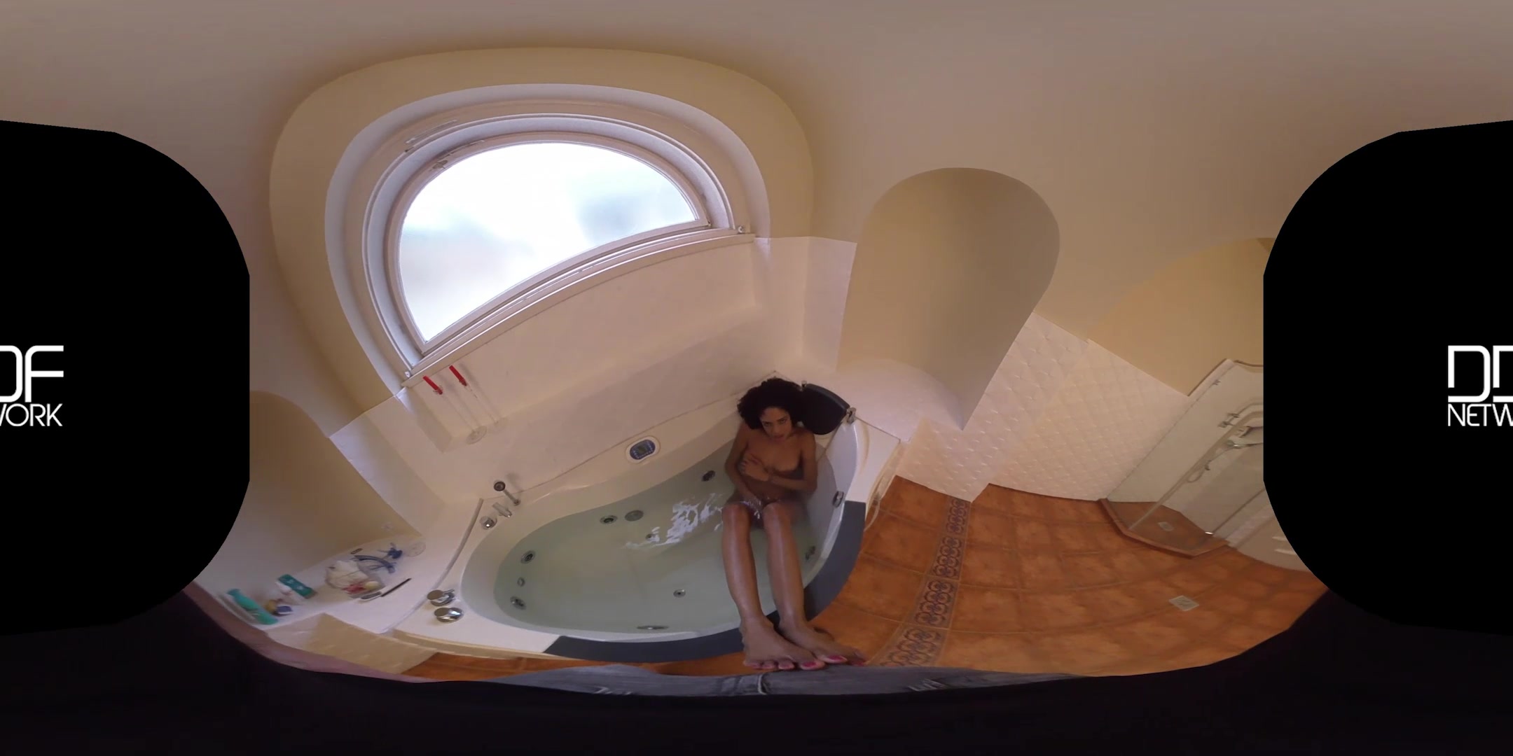 Intimate Pleasure: Breath-taking Slim Babe Gives POV Footjob - PornWorld