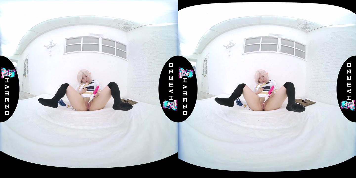 Rina Kurusu Looks So Hot Masturbating With Stockings On - Hamezo