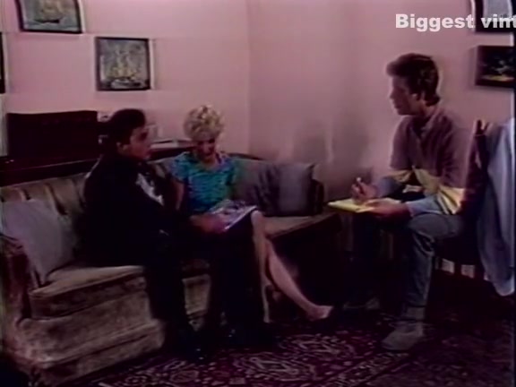 Cara Lott, Krista Lane, Sharon Mitchell in classic sex scene