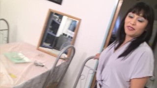 BIG TIT LATIN DEEPTHROATS AND GETS FUCKED
