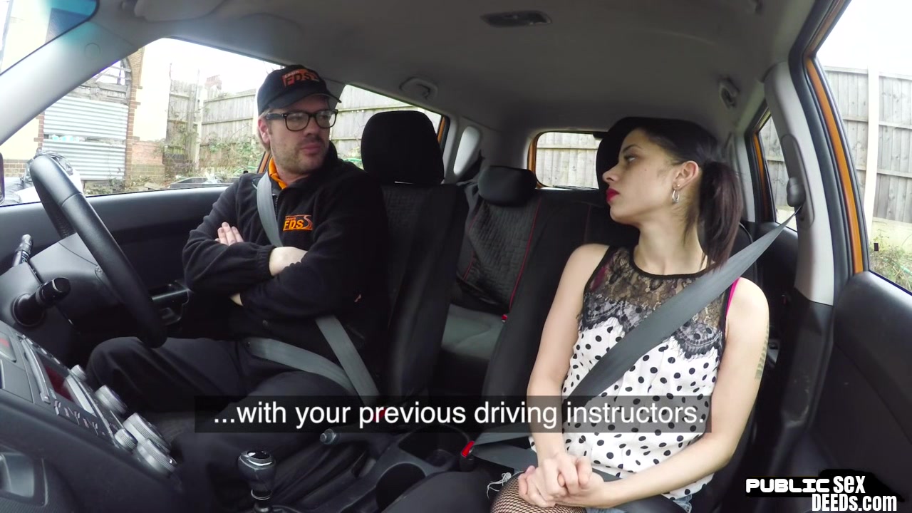 Alt petite babe gets seduced into riding her instructor
