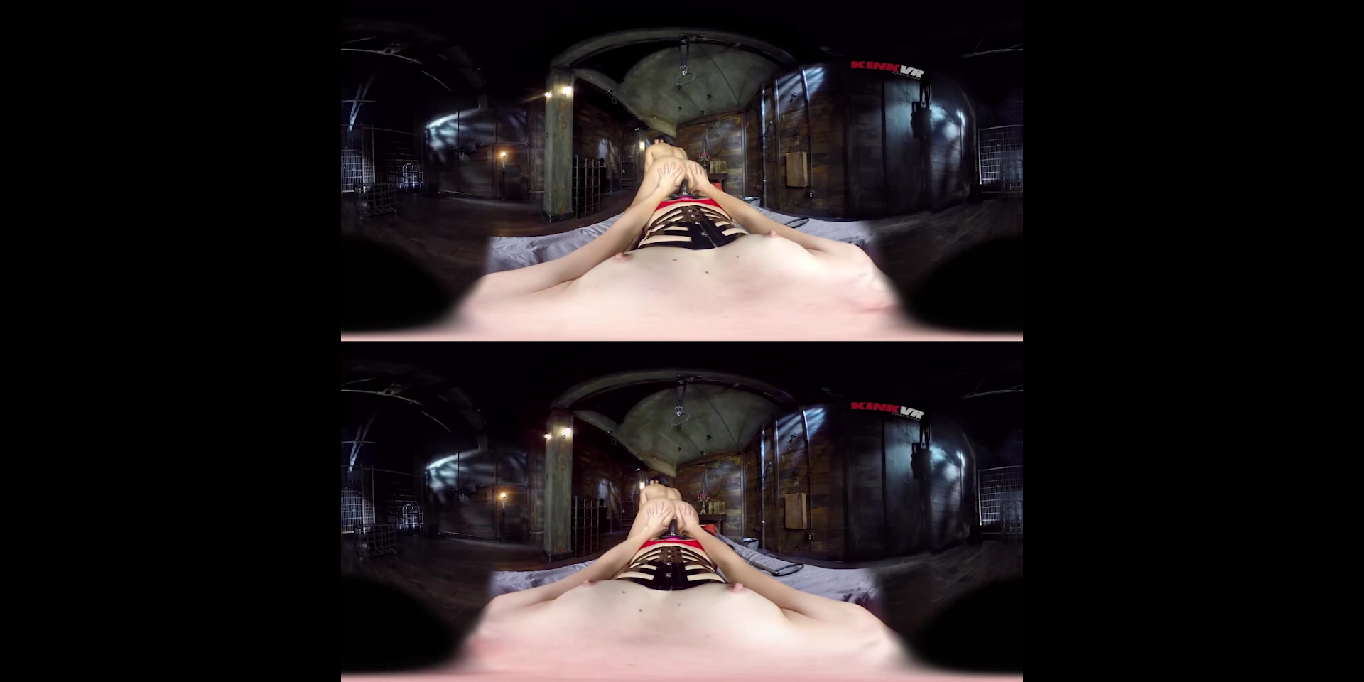 Mona Wales & Mia Little in Lezdom's Hole POV - KinkVR