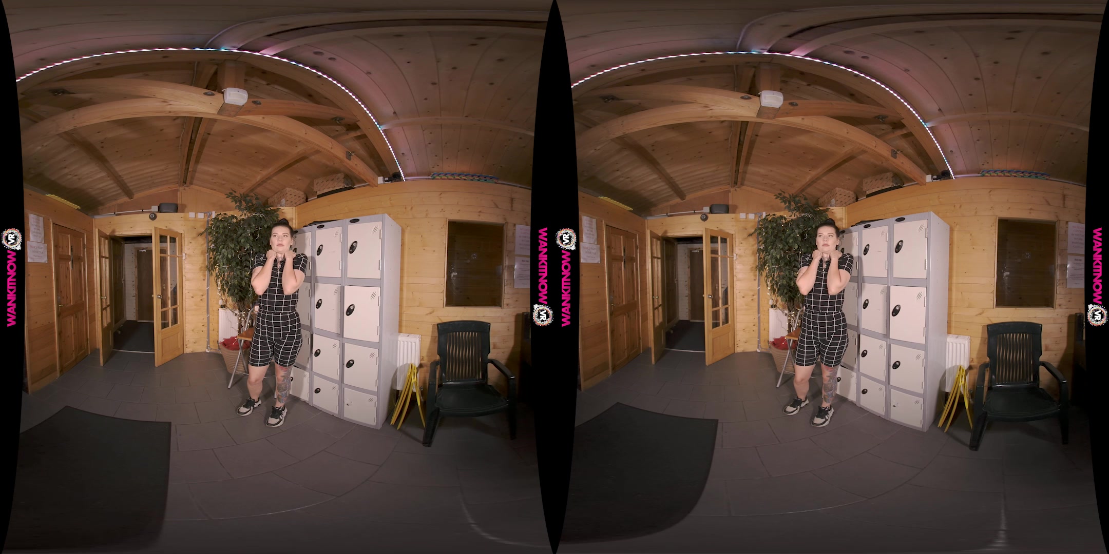 Gym Tease featuring Keeley - WankitNowVR