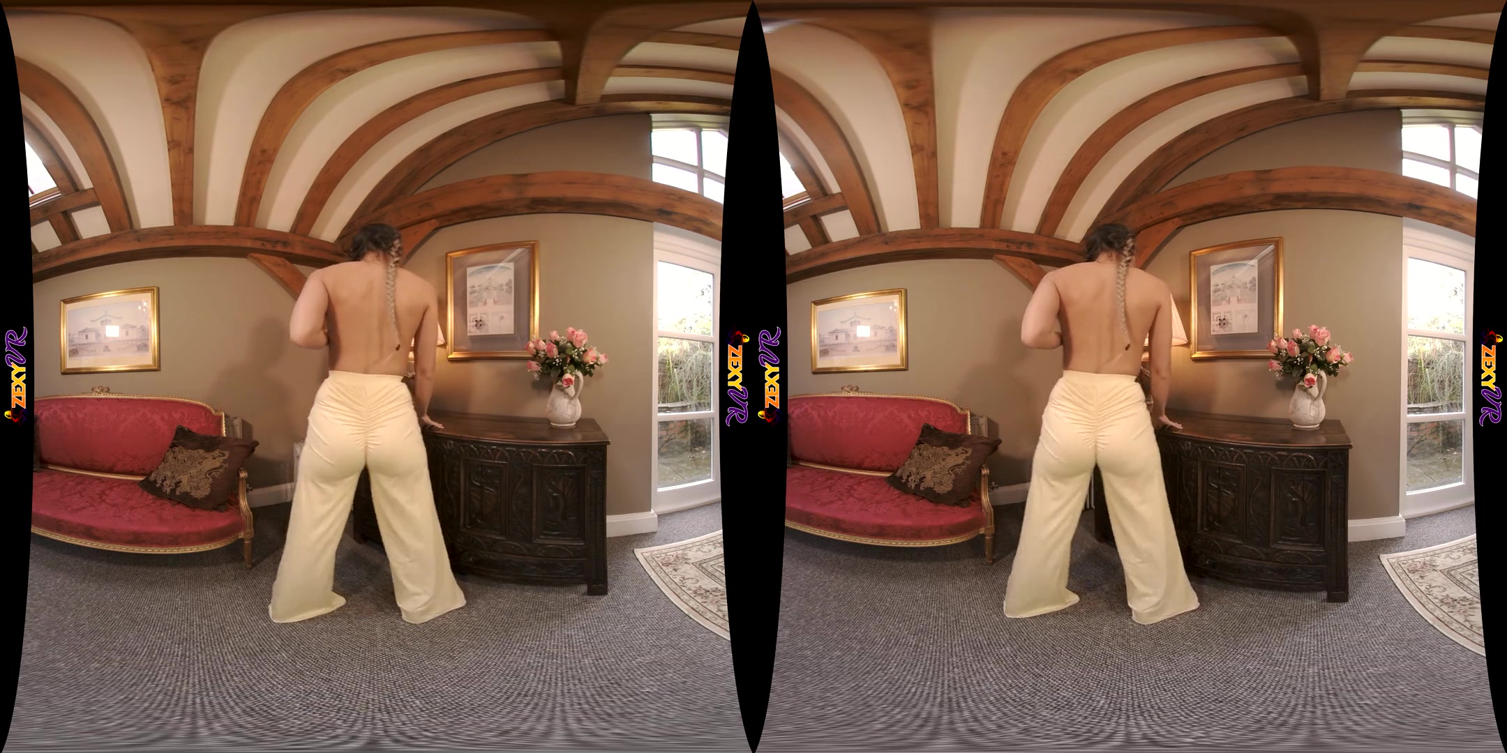Sleepy Strip - Solo Babe Striptease in VR - SexLikeReal