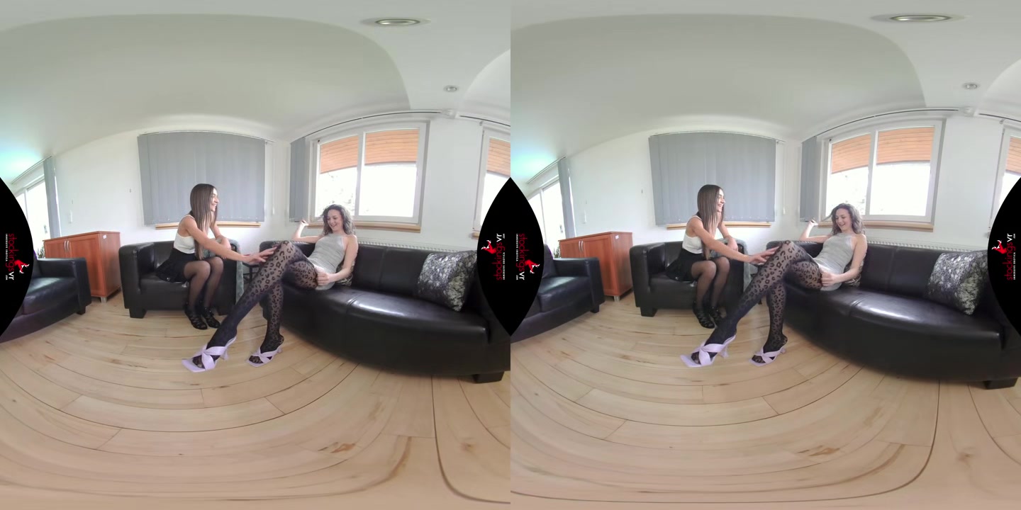 Playful Teenager in Stockings - StockingsVR