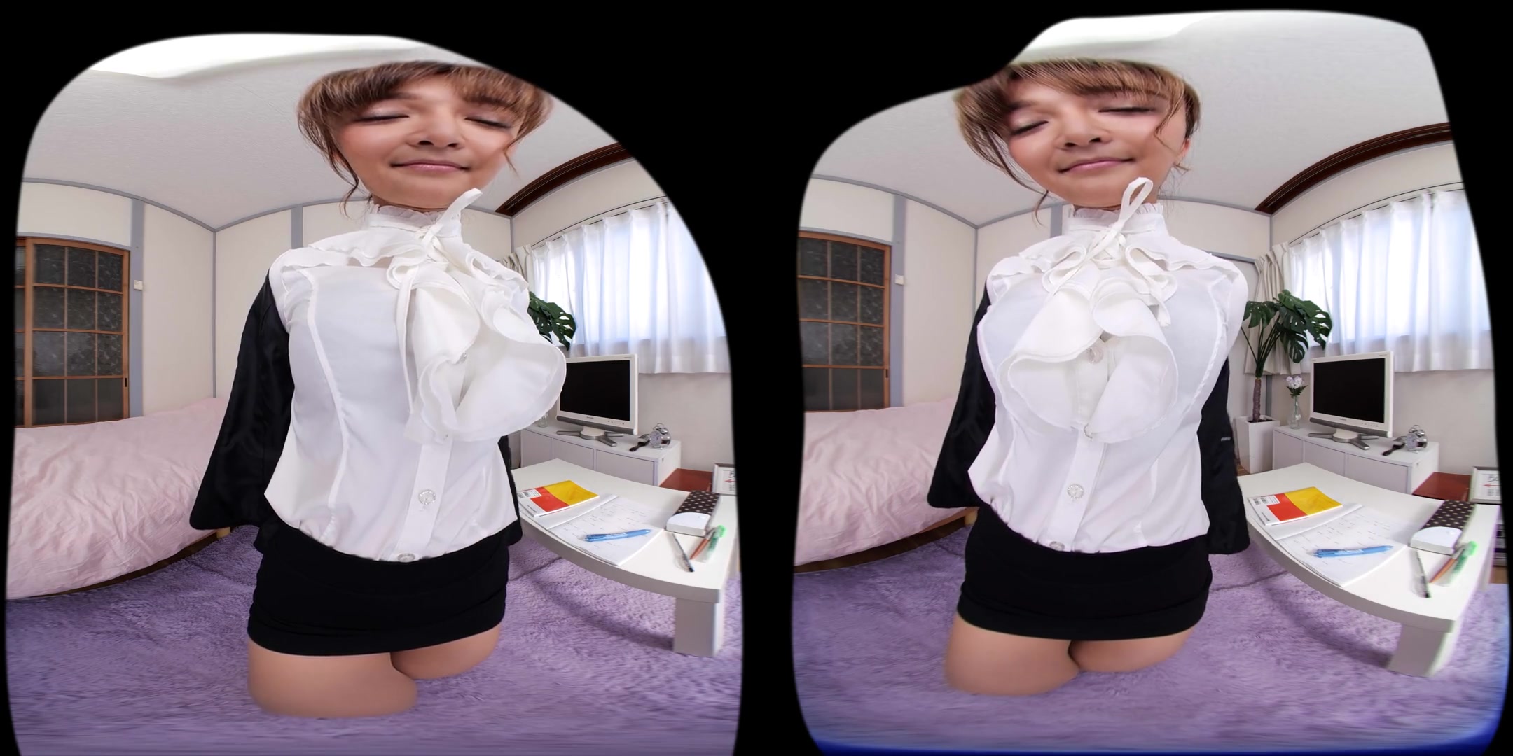 Apartment Days! Miina Aoyama Act 1 - Big Boobs Asian Striptease