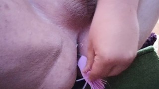 Fucking myself thinking about your dick
