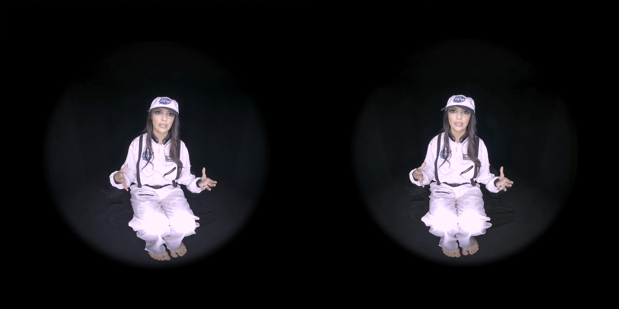 Space Out with Sofi's Feet - Hot Leg and Foot Fetish VR Solo