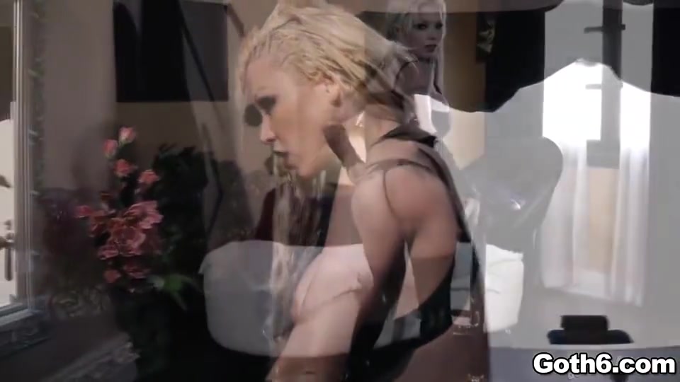 Goth Babe Got Oiled And Rear Banged With Anal Toys And Barbie Sins