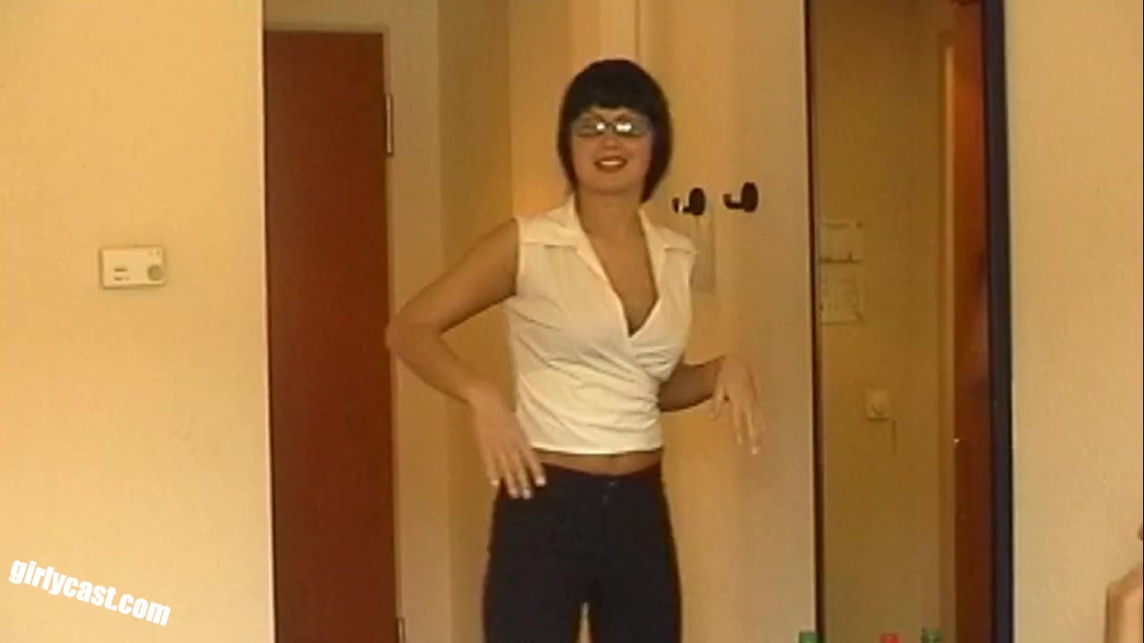 teen 18+ Alex From Berlin, The First Time Naked On Camera