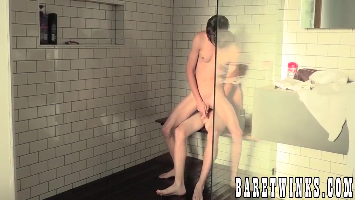 Two Agitated teenager 18+ Backside Munchers Fuck Without Condoms In The Shower