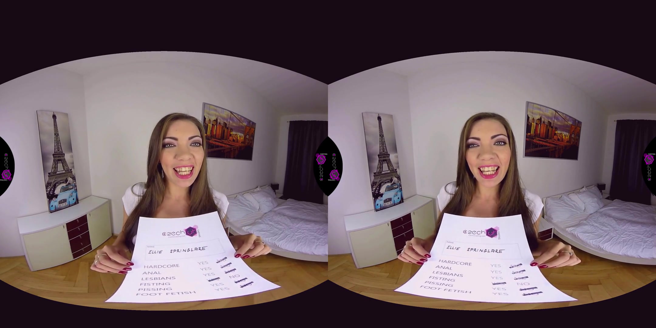 Ellie Springlare in Ellie Springlare Casting - CzechVRCasting