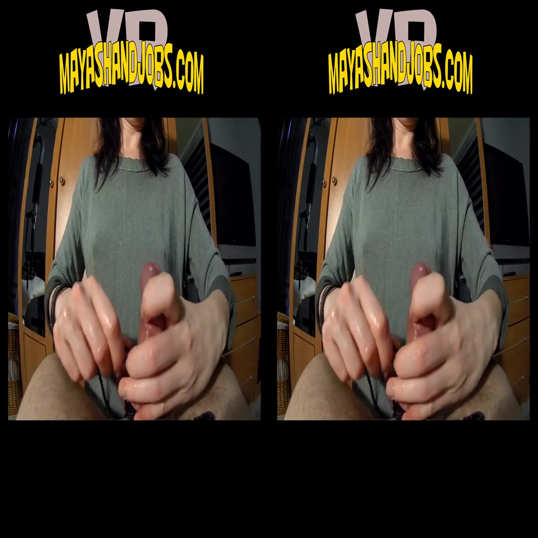 Maya in 3 Cumshots In A Row - MayasHandjobsVR