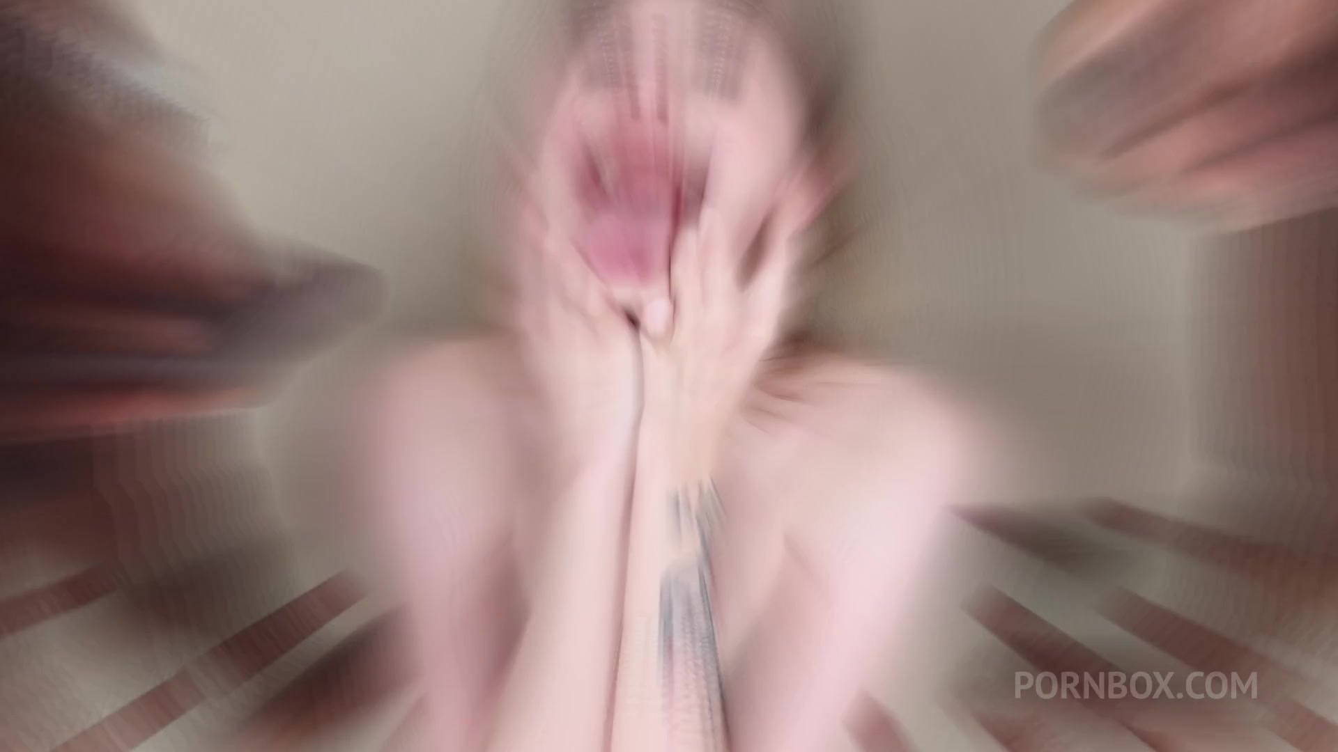 WET VERSION FIRST INTERRACIAL GANGBANG WITH DPP! Sweet baby Funky Town gets interracial double pussy penetration from 3 black cocks for the first time EKS150 - PissVids