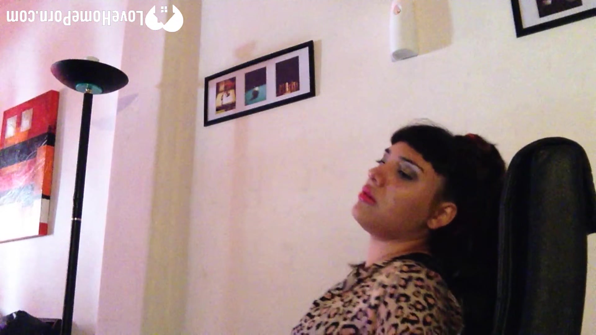 Naughty babysitter teases with her stunning body