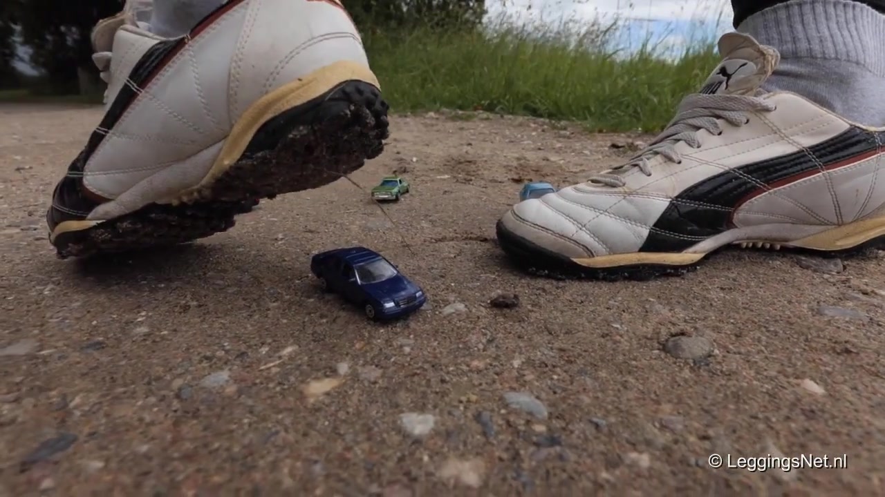 Crushing Beautiful Model Cars