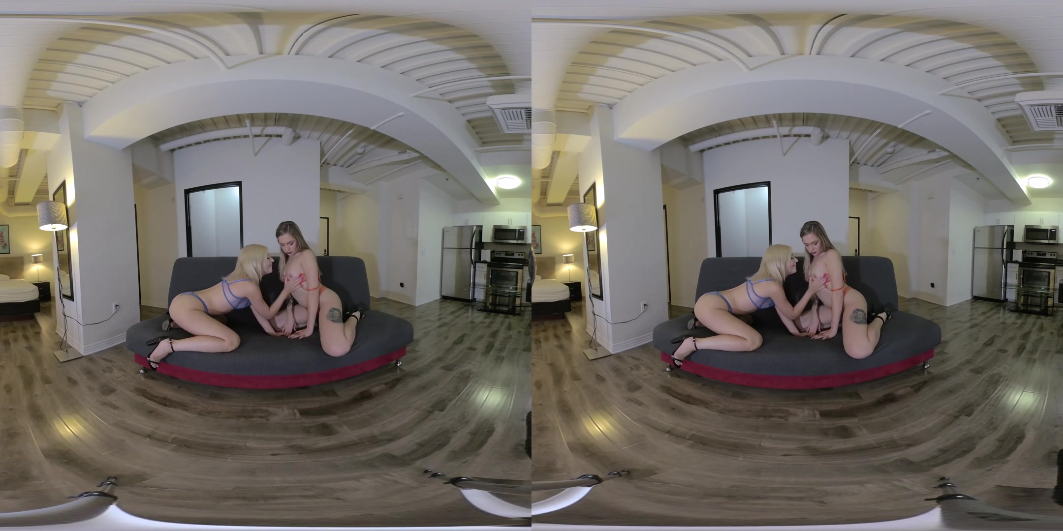 Rory Knox and Minxx Marley Share Two Cocks - TadPoleXXXStudio