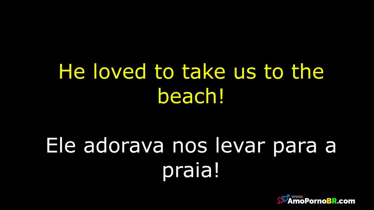 My Stepfather Always Very Organized After The Beach!