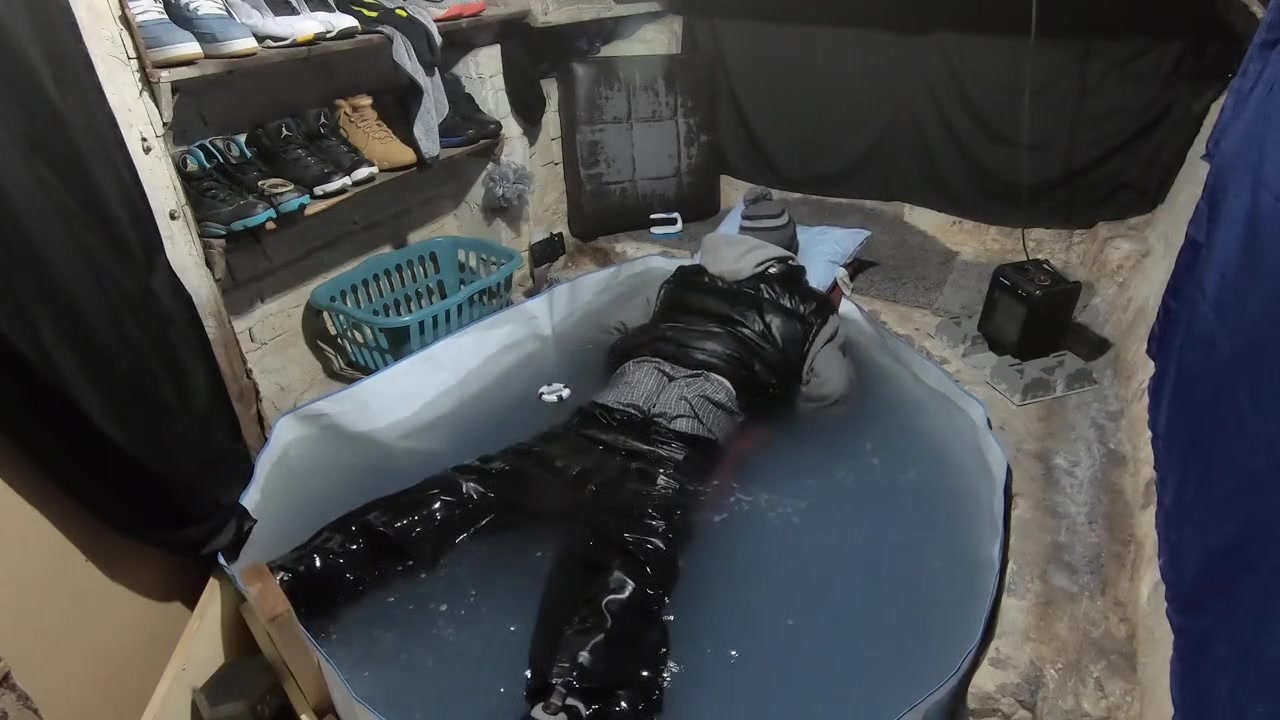 Wet skater boy david