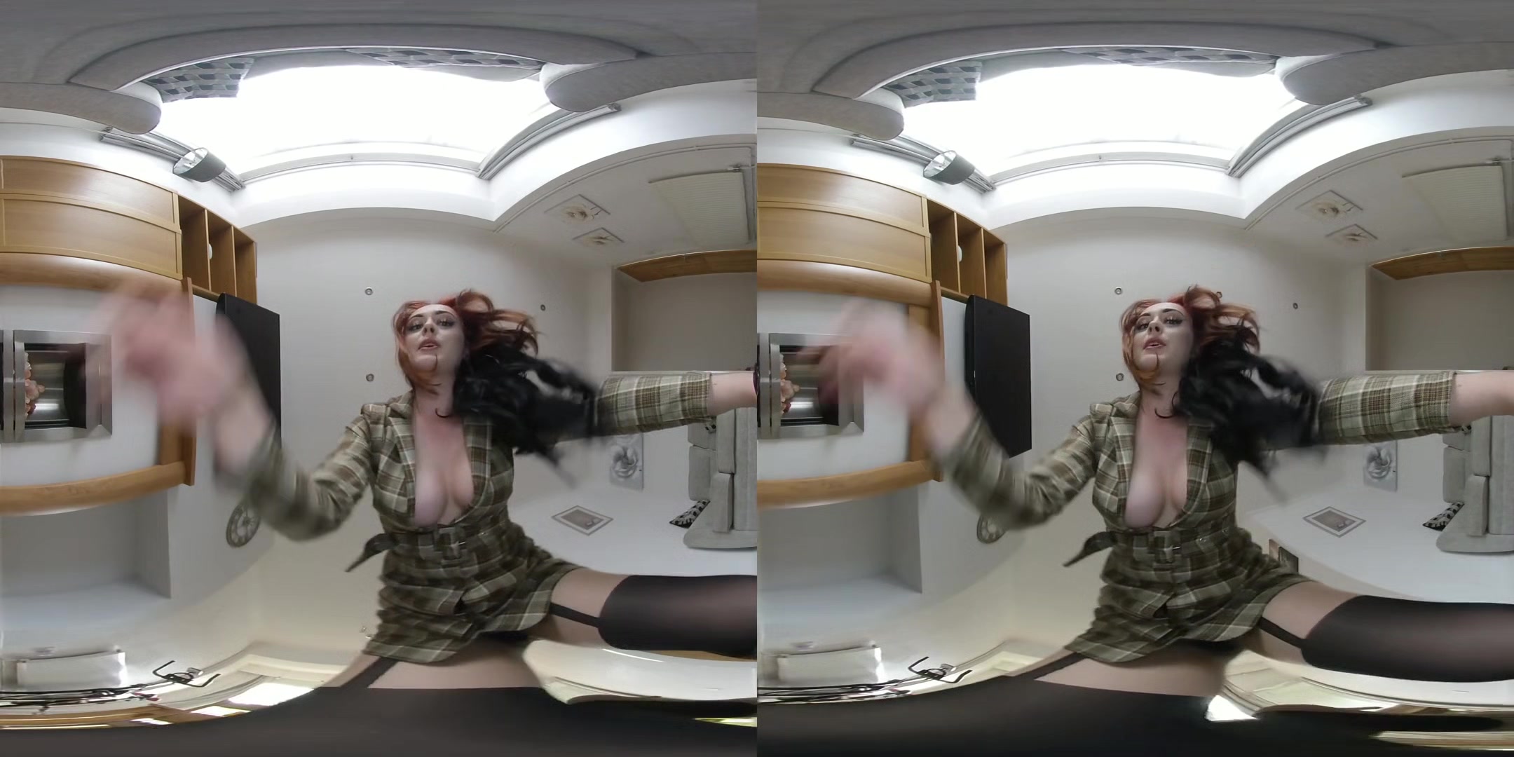 Facesitting and Spit - BDSM POV Submitting to a Redhead British Domme