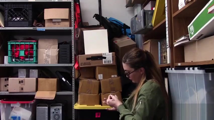 Petite redhead teen 18+ busted by a perverted LP officer
