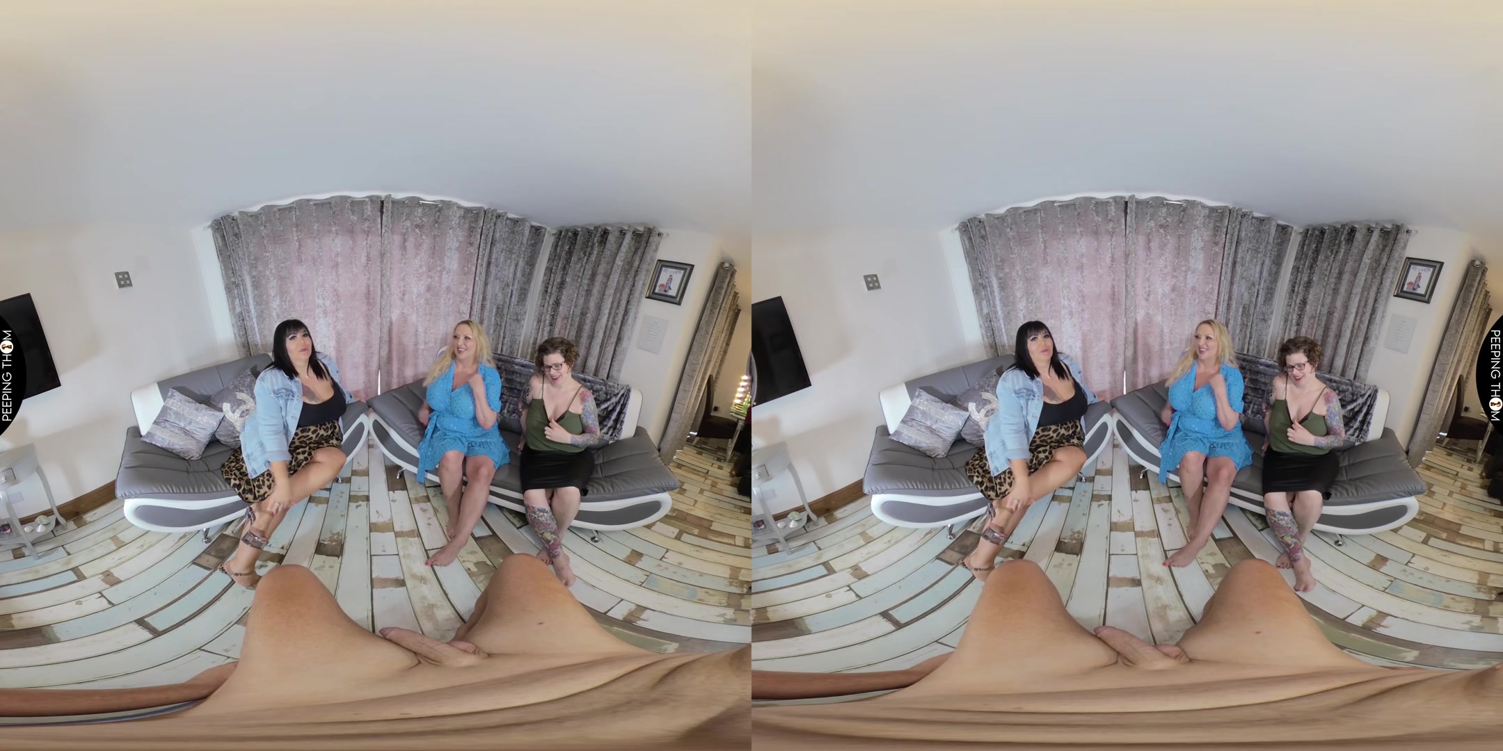 Goldie Cocks And The Three Milfs - PeepingThom