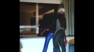 skeleton faced frogman humps spiderman