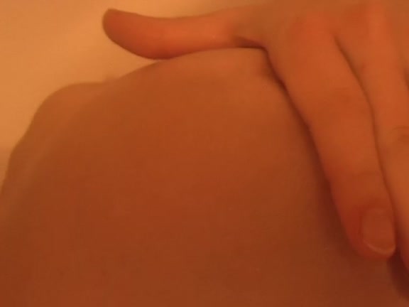 Babe strokes boyfriend's ramrod with feet