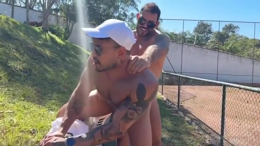 Tennis Game Gets Wild