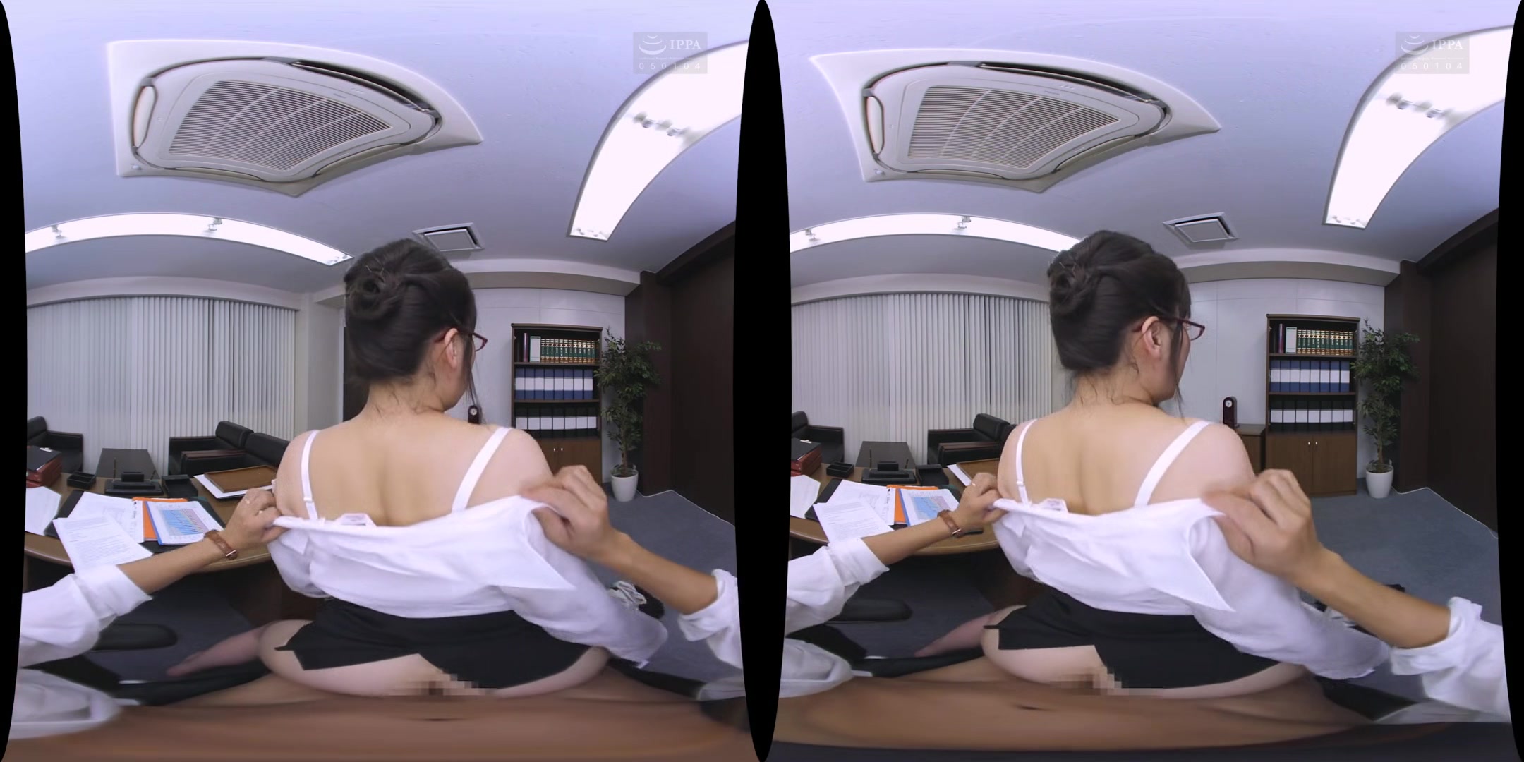Workplace Affair: The Boss and I Are Alone; Busty Japanese Secretary Fucked