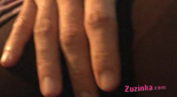 Zuzinka and fetish masturbation through leggins